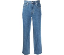 Gerade High-Rise-Jeans