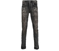 Slim-Fit-Jeans im Distressed-Look