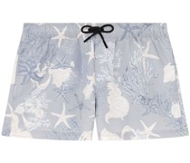 Badeshorts mit Seesterne-Muster