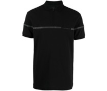 Poloshirt mit Streifendetail