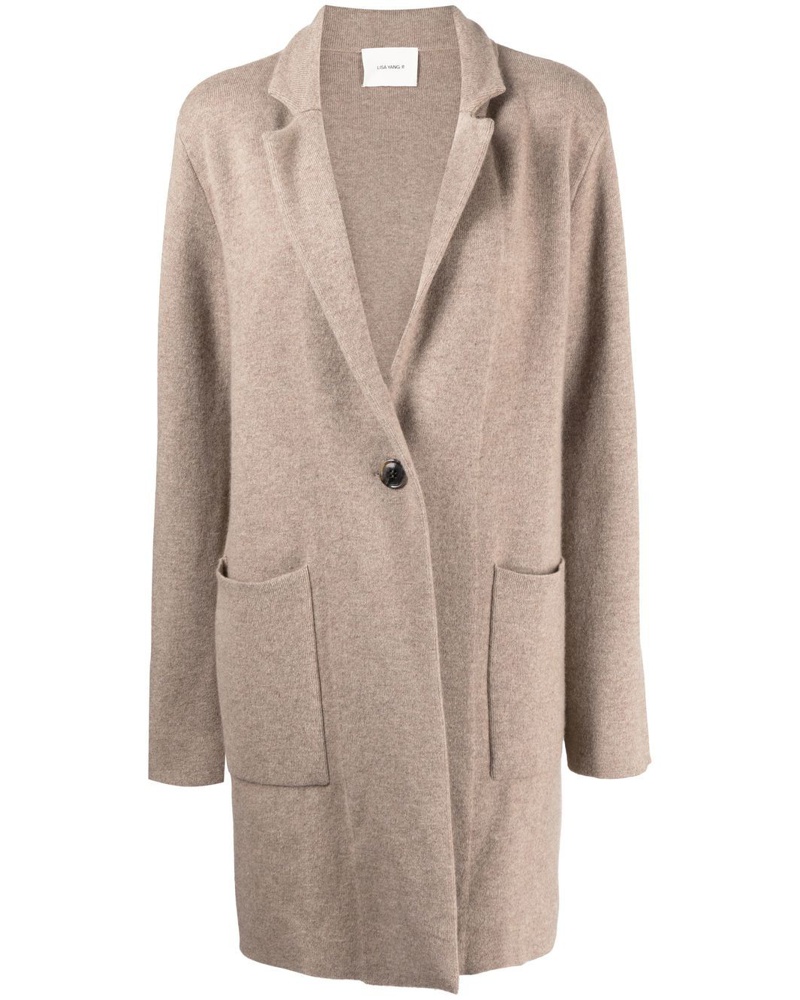 Lisa Yang Damen Einreihiger Mantel