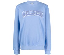 Sweatshirt mit Logo-Stickerei