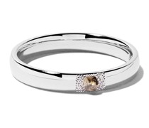 18kt 'Talisman You & Me' Weißgoldring