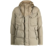 Daunenjacke mit Kapuze