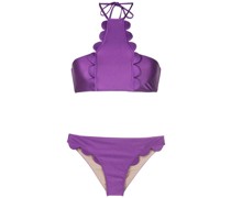 Bikini mit Wellenkanten