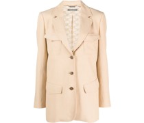 Blazer mit aufgesetzten Taschen