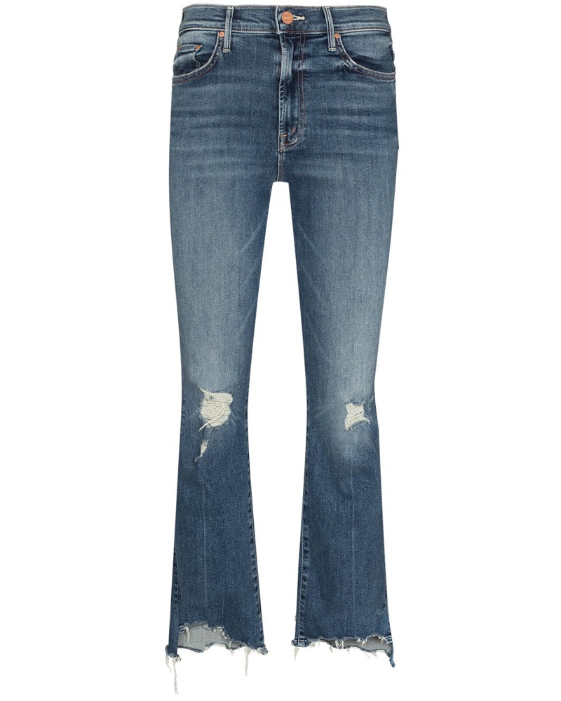 Mother Damen The Insider Cropped-Jeans