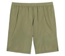 elasticated-waist swim shorts