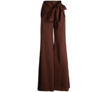 Noa Cropped-Hose mit Bindegürtel