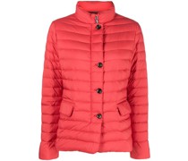Gefütterte Jacke mit Logo-Patch