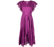 Midikleid mit Ösen
