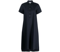 Kurzärmeliges Midikleid