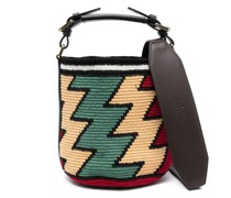 Gestrickte Beuteltasche