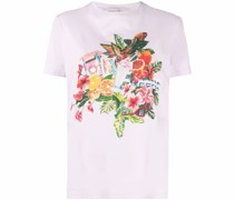 T-Shirt mit Blumen-Print