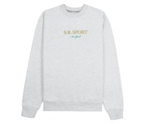 Wimbledon Sweatshirt mit Logo-Print