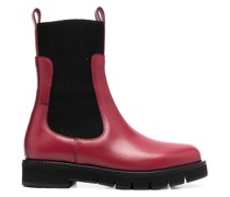 Gerippte Chelsea-Boots 40mm