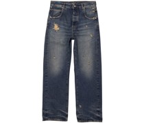 P018 Jeans im Distressed-Look