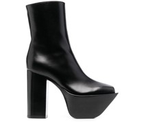Stiefeletten mit Plateau-Absatz