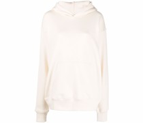 Hoodie mit Logo-Stickerei