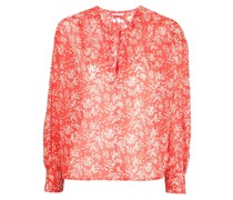 Bluse mit Blumen-Print