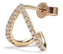 14kt Wishbone Goldohrring