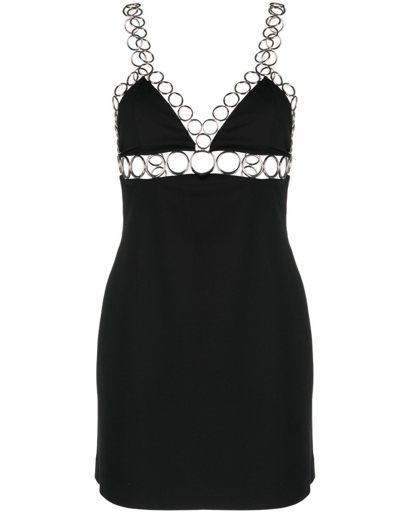 COPERNI Damen Minikleid mit Kettendetail
