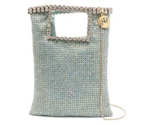 Handtasche mit Kristallen