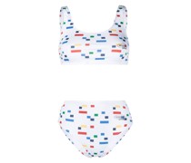 Bikini mit grafischem Print