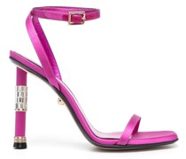 Sandalen mit Kristallen