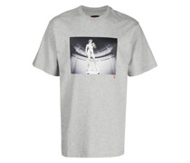 T-Shirt mit Melting David-Print