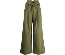 A.L.C. Emily Cropped-Hose mit Bindegürtel