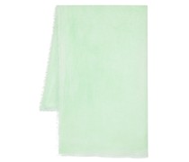 frayed-edge rectangle scarf
