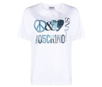 T-Shirt mit Logo-Print