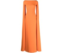 Sadie cape-sleeve maxi dress