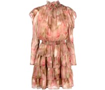 Kleid mit Batikmuster
