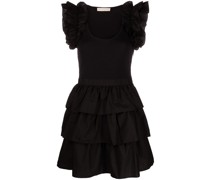 T-Shirtkleid mit Rüschen
