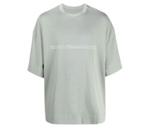 T-Shirt im Oversized-Look mit Slogan