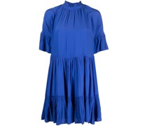 Gestuftes Minikleid mit Rüschen