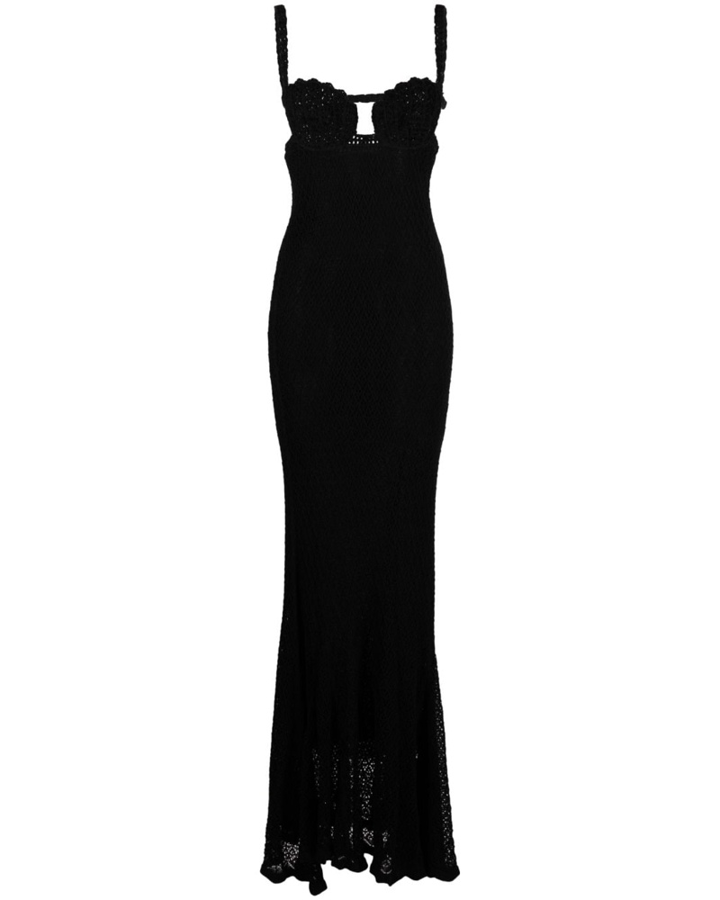Blumarine Damen Gehäkeltes Kleid