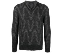 Pullover mit Zickzackmuster