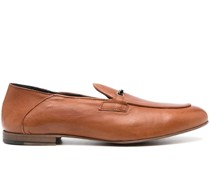 Loafer mit Logo-Schild