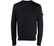 Pullover mit Logo-Patch