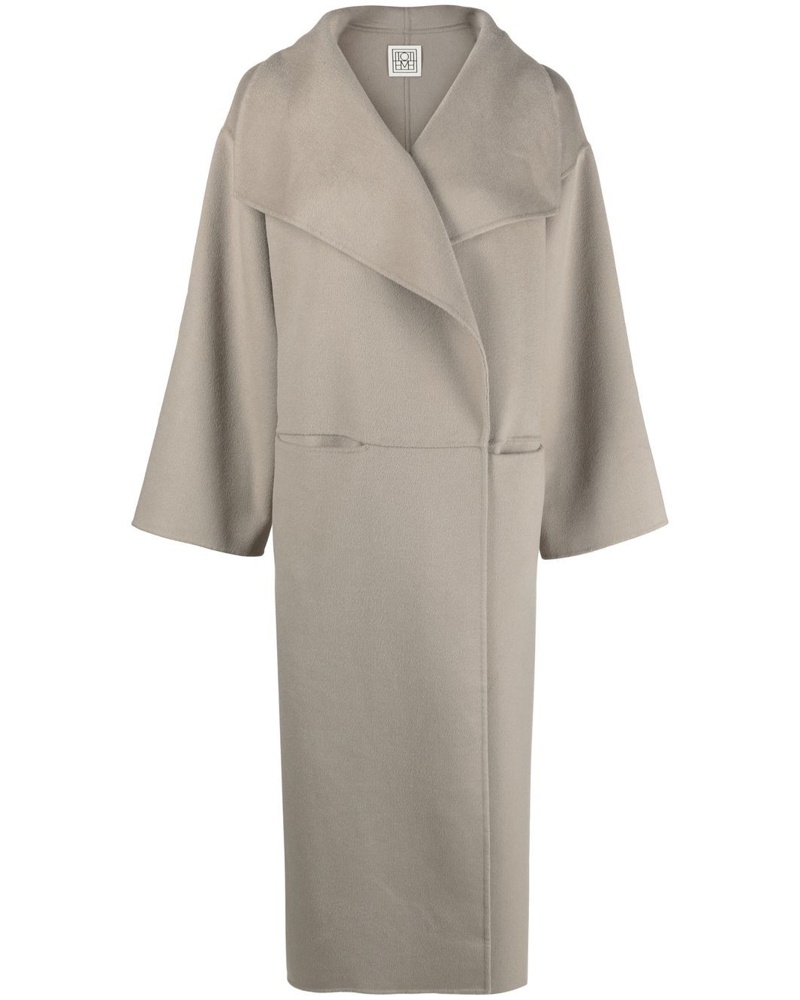 Totême Damen Mantel mit Schalkragen