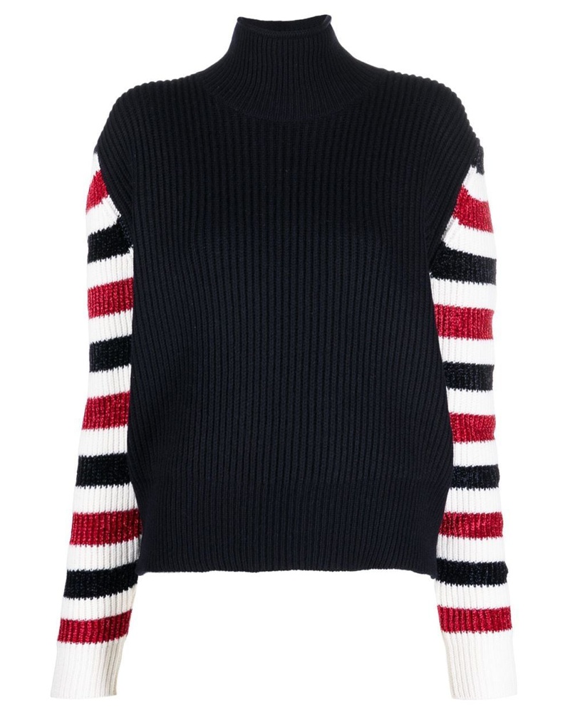 Rosie Assoulin Damen Gerippter Strickpullover Rosie Assoulin Damen Gerippter Strickpullover