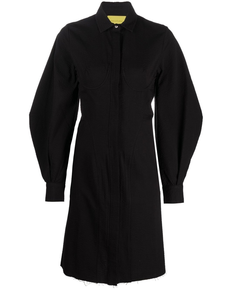 Marques ' Almeida Damen Hemdkleid mit Ballonärmeln