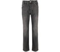 Straight-Leg-Jeans mit Logo