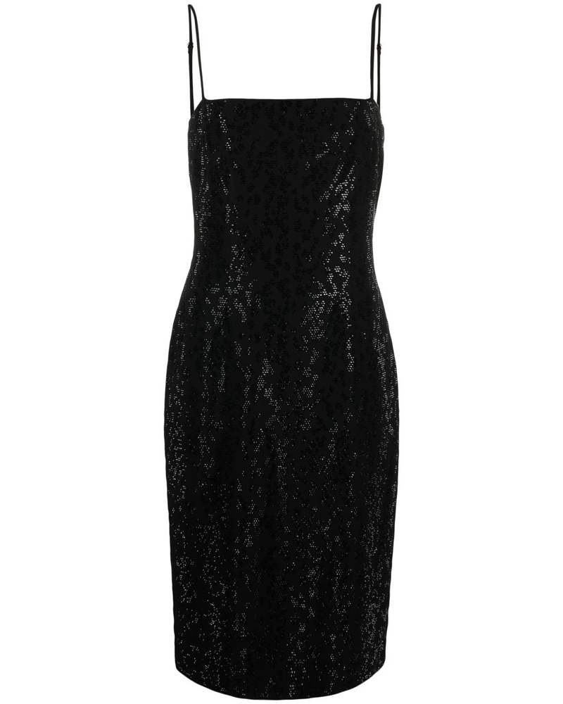 Blumarine Damen Kleid mit eckigem Ausschnitt Blumarine Damen Kleid mit eckigem Ausschnitt