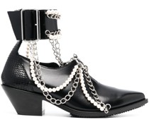 Stiefel mit Kettendetail