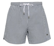 Velvetfish striped swim shorts