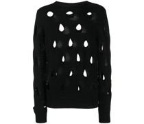 Staced Pullover mit Cut-Outs